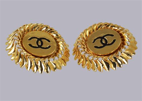 chanel clip earrings replica|classic chanel inspired earrings.